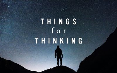Things for Thinking (March 15th)